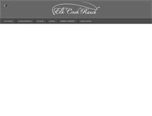 Tablet Screenshot of elkcreekranch.net